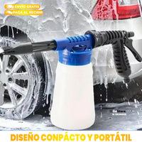 PISTOLA DE LIMPIEZA DE ALTA PRESIÓN CON ESPUMA