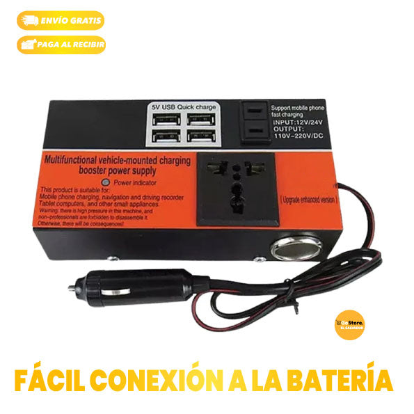 INVERSOR DE CORRIENTES PARA CARROS