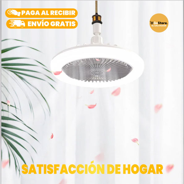 FOCO VENTILADOR LED 180° MULTIFUNCIONAL