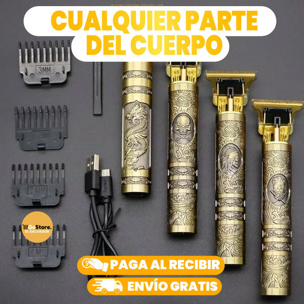 MÁQUINA PARA CABELLO Y BARBA PROFESIONAL