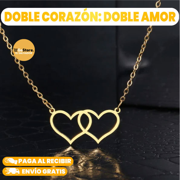 COLLAR DE DOS CORAZONES