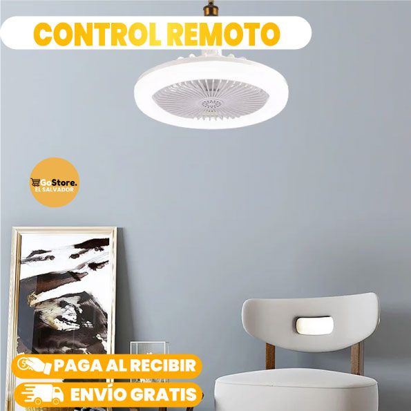 FOCO VENTILADOR LED 180° MULTIFUNCIONAL