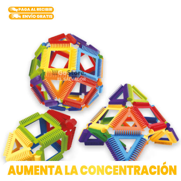 BLOQUES DE CONSTRUCCIÓN GEOMETRIK FORMS