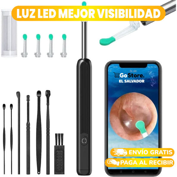 LIMPIADOR DE OIDO CON CAMARA 4K