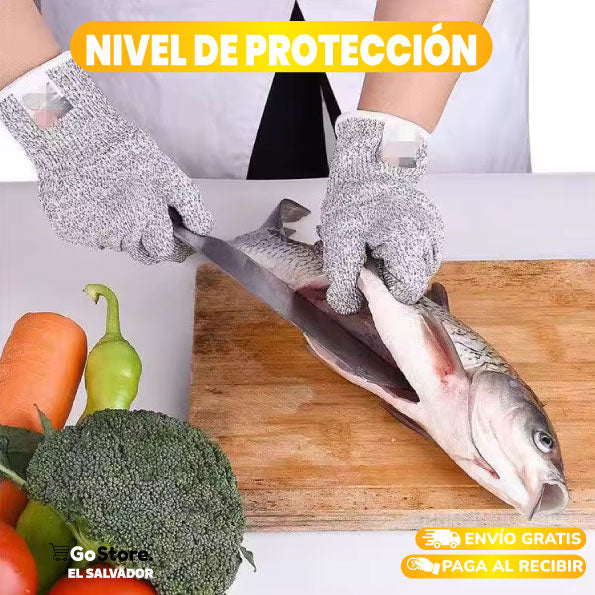 GUANTES DE SEGURIDAD ANTICORTE