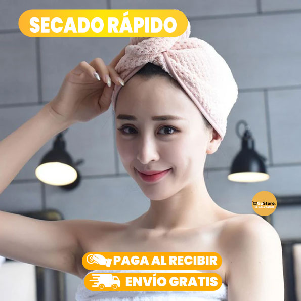 TOALLA MÁGICA PARA SECADO DE CABELLO