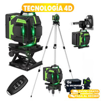 NIVEL LASER 16 LÍNEAS DE 4D