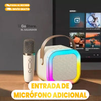 MINI PARLANTE KARAOKE PORTÁTIL