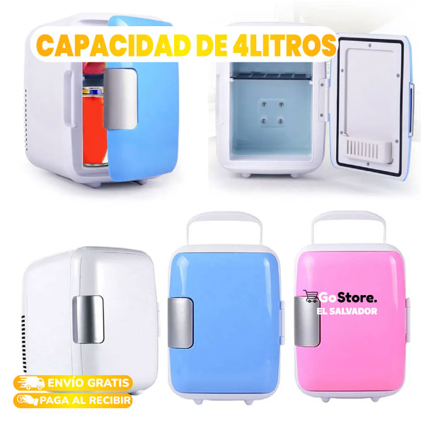 MINI REFRIGERADOR PORTATIL DE ALTA CAPACIDAD