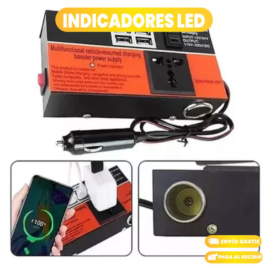 INVERSOR DE CORRIENTES PARA CARROS