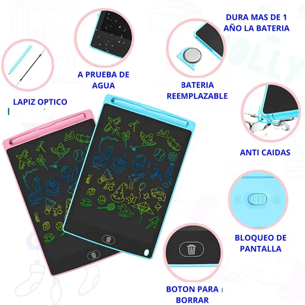 TABLETA MAGICA BORRABLE