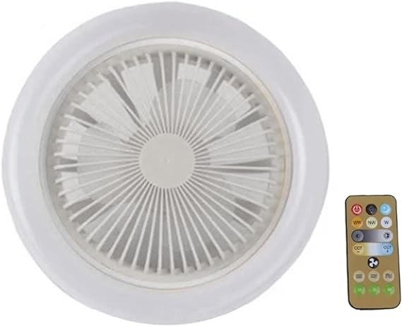 VENTILADOR DE TECHO CON LAMPARA LED