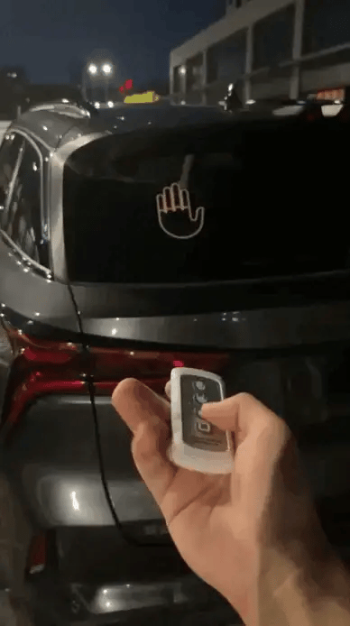 Señal Mano LED Auto