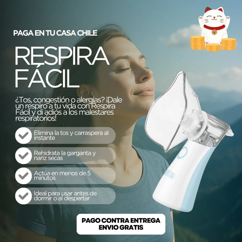 Nebulizador Portátil De Malla Ultrasónica