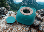 Cepillo de Baño de Silicona para Mascotas