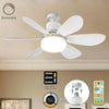 Foco Ventilador De Techo 6 Aspas