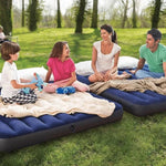 Colchon Inflable Dos Plazas con Almohadas e Inflador