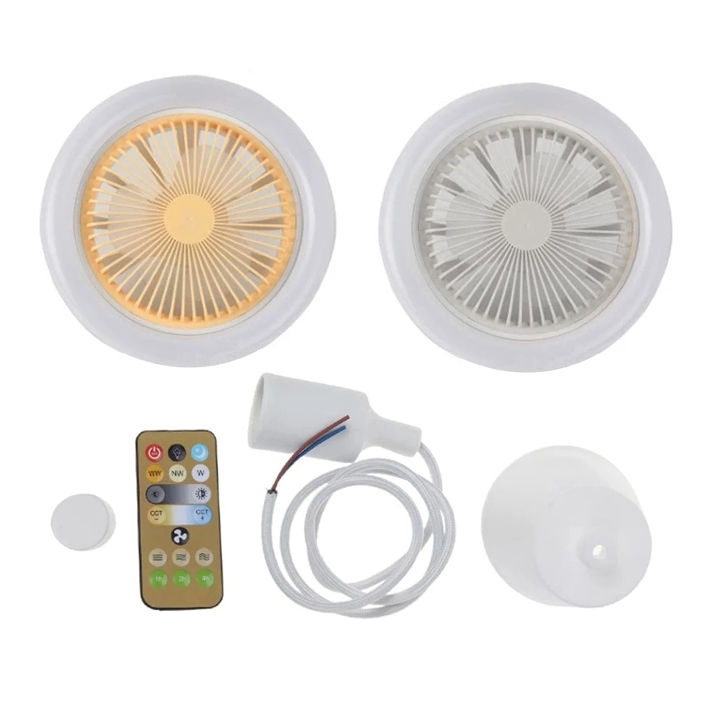 VENTILADOR DE TECHO CON LAMPARA LED