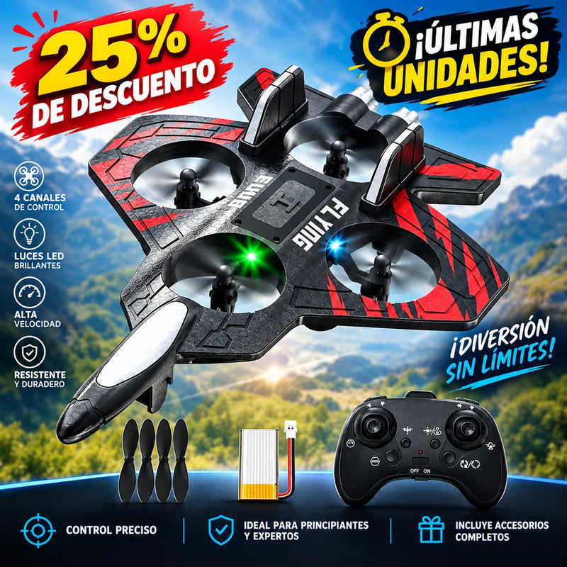 Dron Avion Futurista