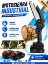 KIT COMPLETO: MOTOSIERRA 21V + 2 BATERIAS + ESTUCHE