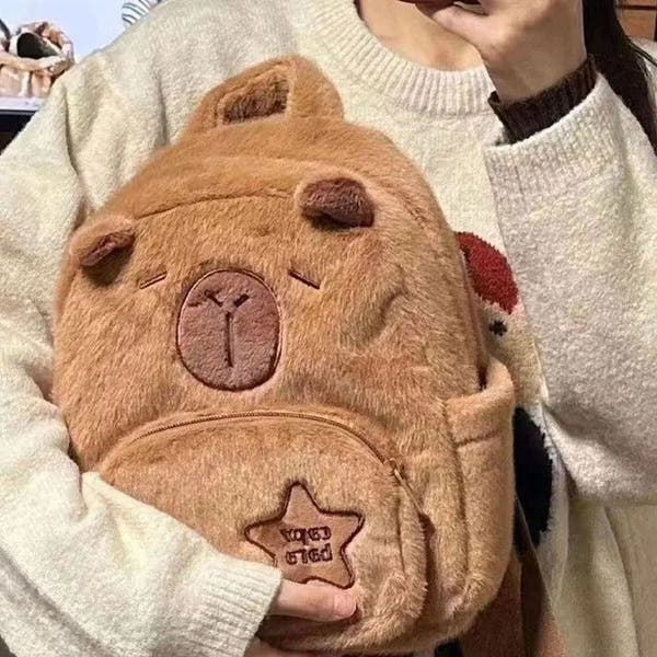 Mochila de Peluche Capibara
