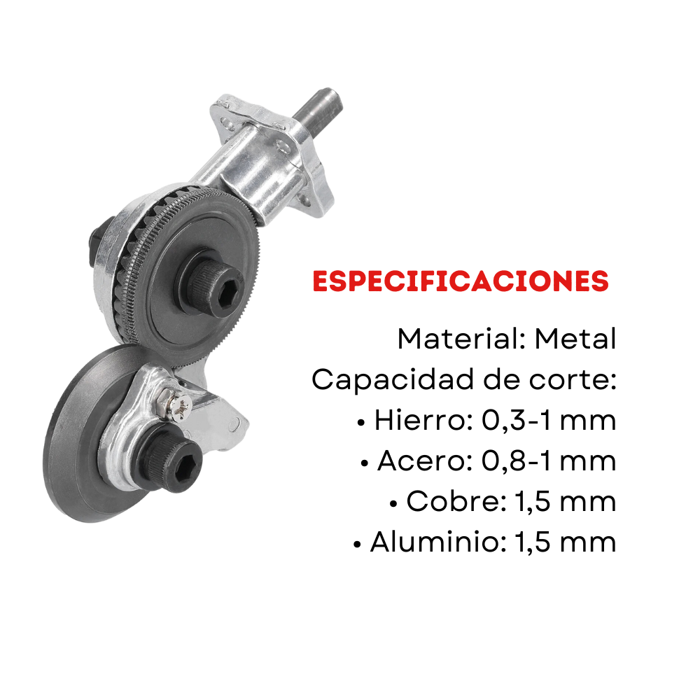 Adaptador Cortador de Metal