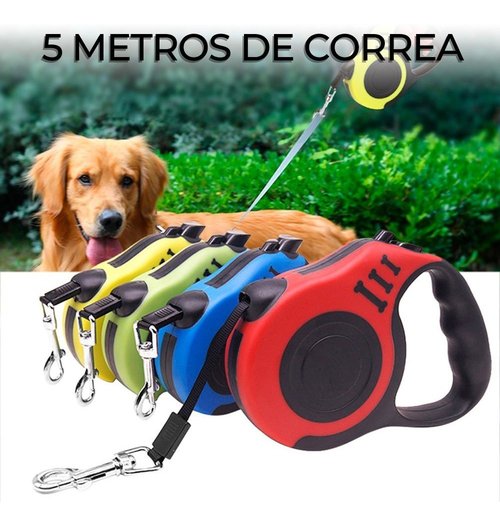 Correa Extensible para Perros Felices