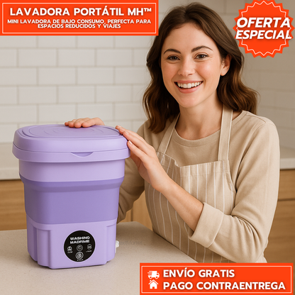 Lavadora Portátil | Diseño portátil y comparto