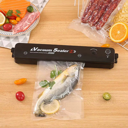 Selladora de Alimentos al Vacío con 25 bolsas