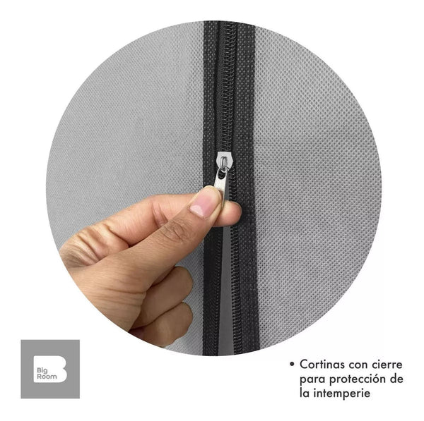 Armario Portátil Organizador Gris