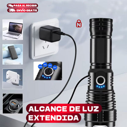 Linterna Multiuso 10000 M Ilumina la Oscuridad en Cualquier Lugar