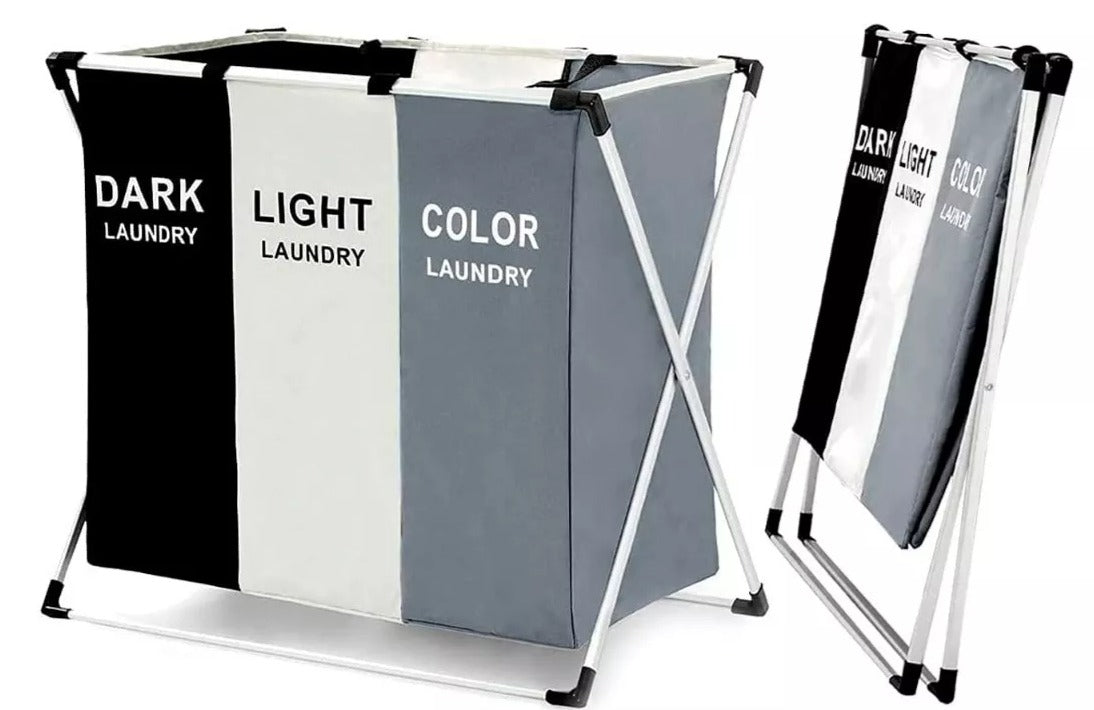Organizador de tela plegable para ropa sucia