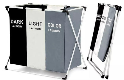 Organizador de tela plegable para ropa sucia