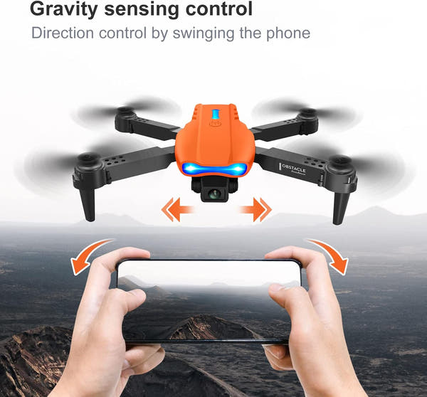 Drone Plegable Full HD con Cámara Dual