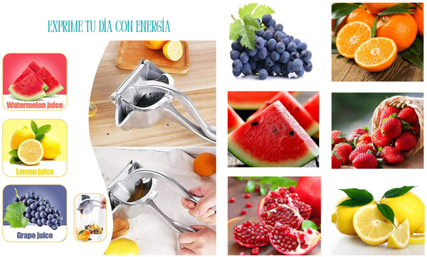 Exprimidor Inoxidable de Jugo Natural