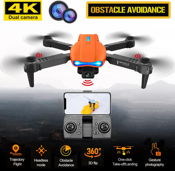 Drone Plegable Full HD con Cámara Dual