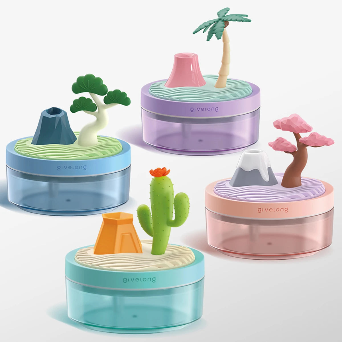 Humidificador con Paisaje Relajante