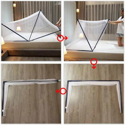 Mosquitero plegable para cama