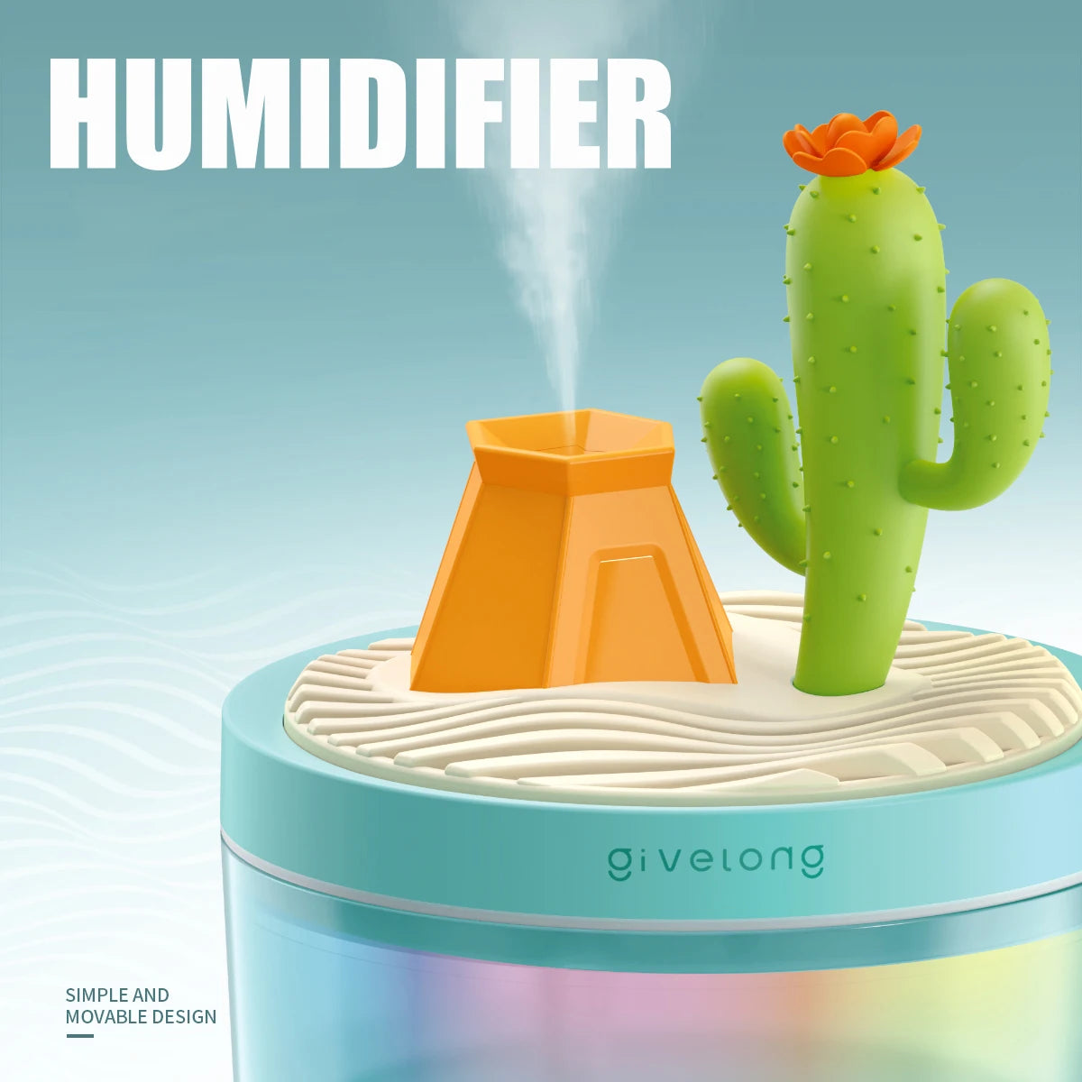 Humidificador con Paisaje Relajante