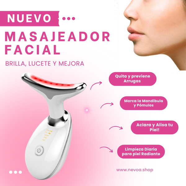 Masajeador Facial Radiante y Relajante
