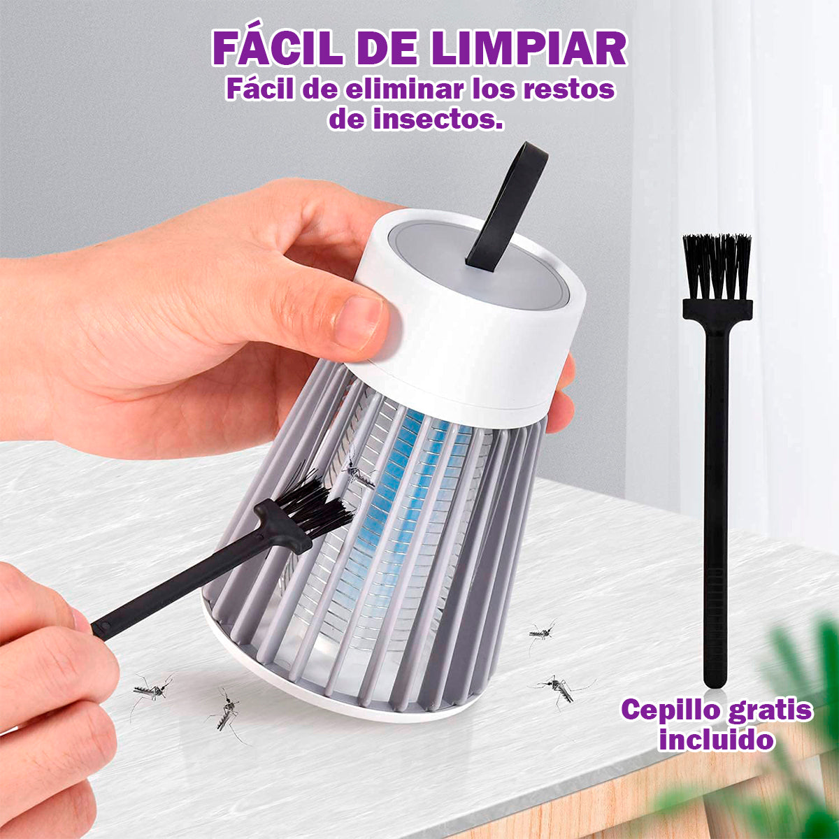 Lámpara Anti-Mosquitos Eléctrica