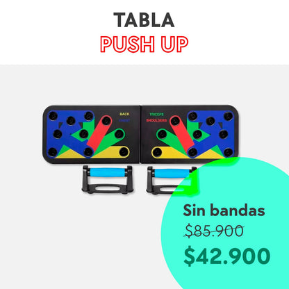 Tabla de flexiones 9 en 1 | Gimnasio en casa