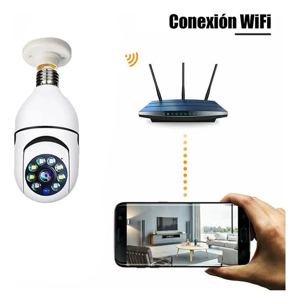 Foco Cámara de Seguridad Inteligente