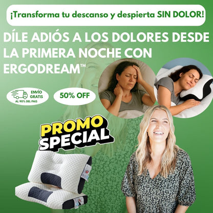 Almohada ergonómica profesional