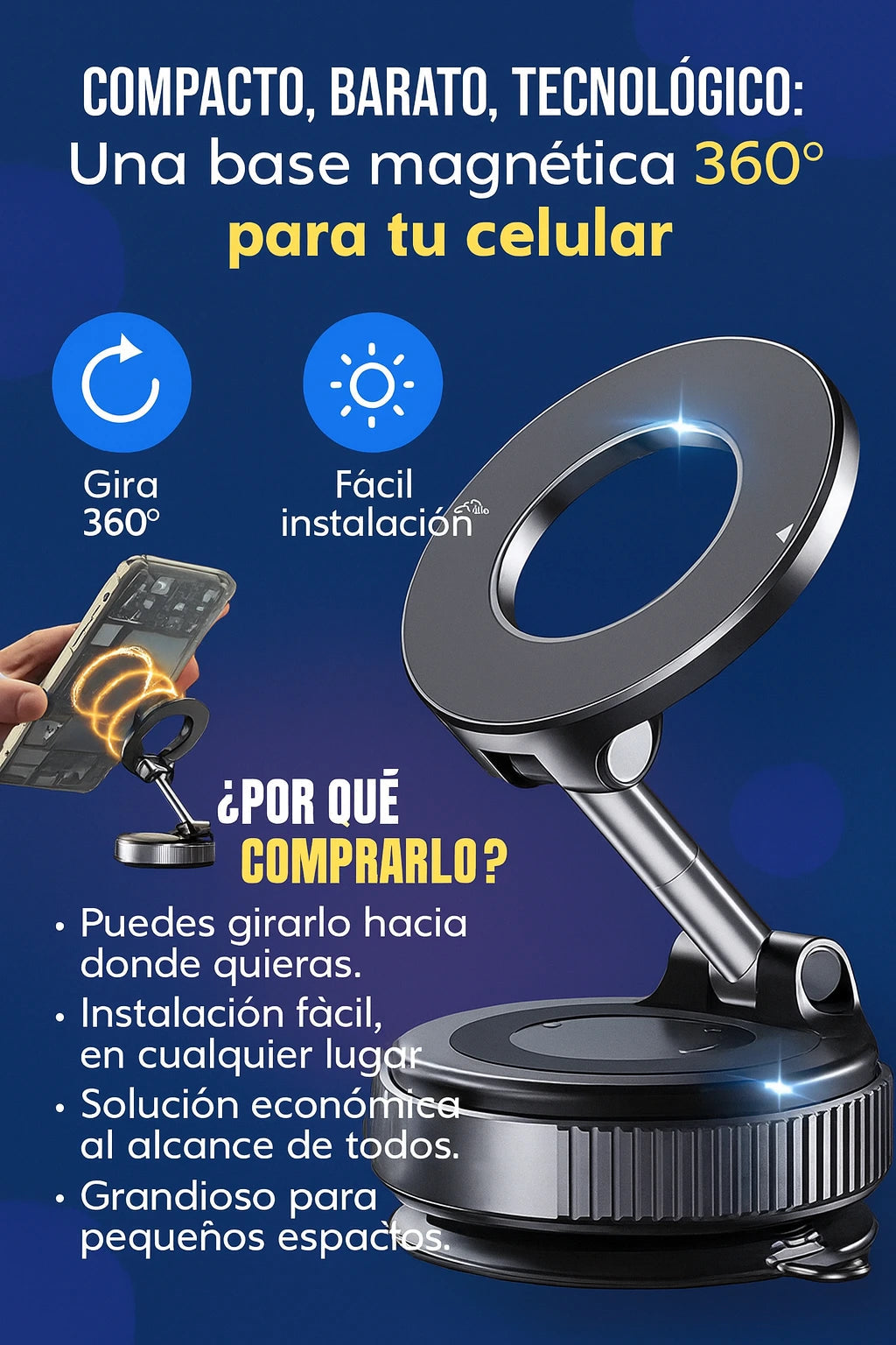 Soporte Magnético Premium