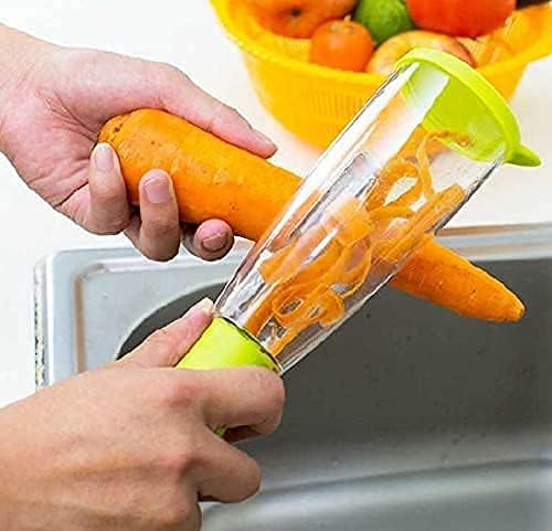 Pelador Inteligente con Recipiente