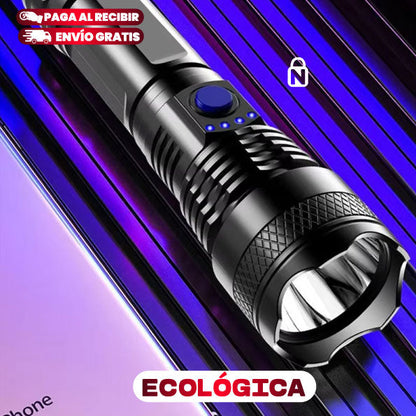 Linterna Multiuso 10000 M Ilumina la Oscuridad en Cualquier Lugar