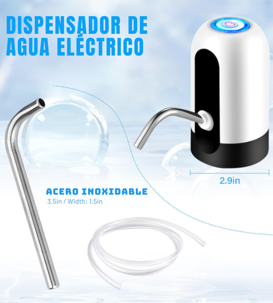 Dispensador de agua multifuncional