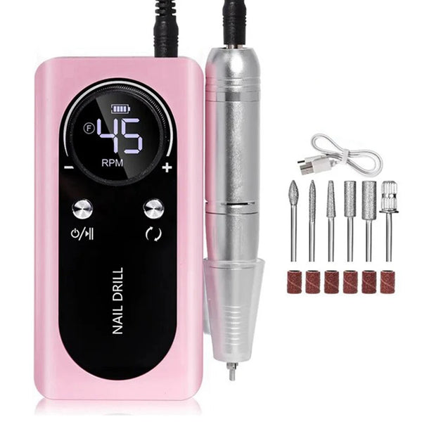 Taladro Eléctrico de Uñas Portátil