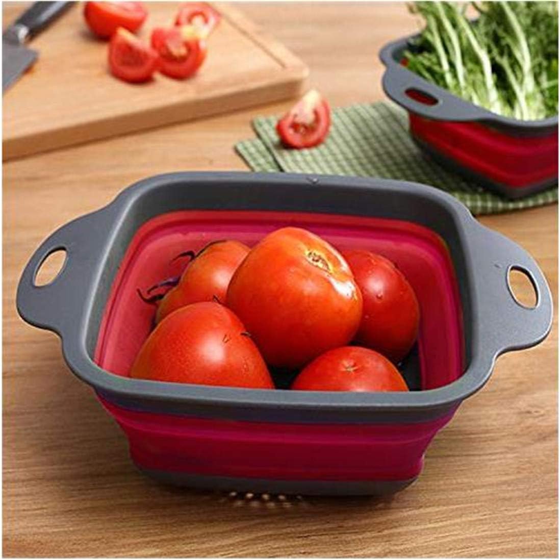 Colador Plegable Multiuso Para Cocina